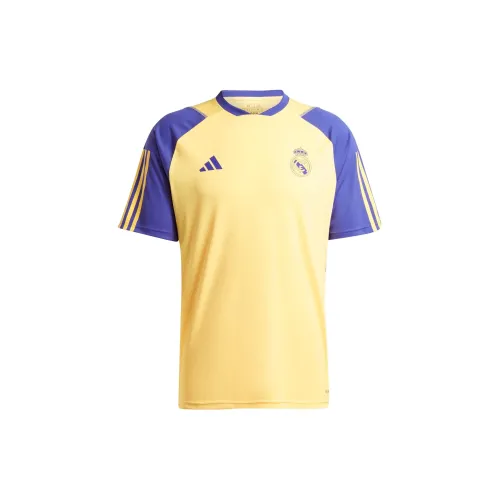 Adidas Real Madrid Soccer Jerseys Men Yellow