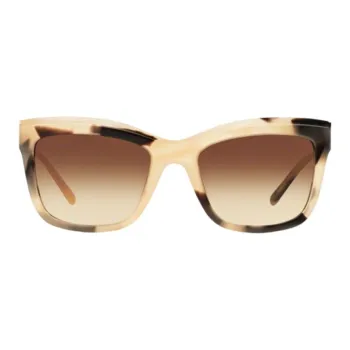 Burberry Plastic Metal Square Sunglasses Unisex Yellow