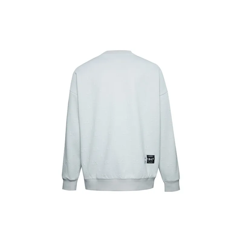 JACK&JONES JACK&JONESxnba Sweatshirts Men Glacier Gray GLACIER GRAY-1