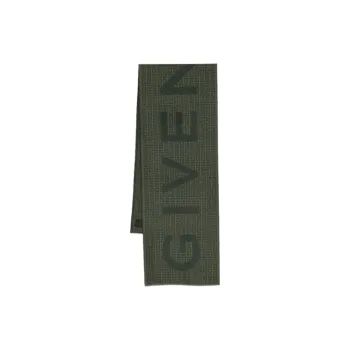 Givenchy 4G-monogram Print Wool-blend Scarf