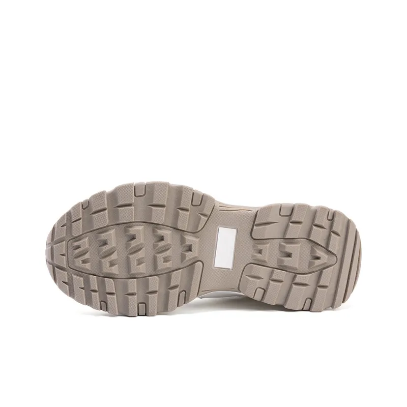 GESENLANG Slip Resistant Breathable Low Top Casual Shoes Women's Beige Pink-4