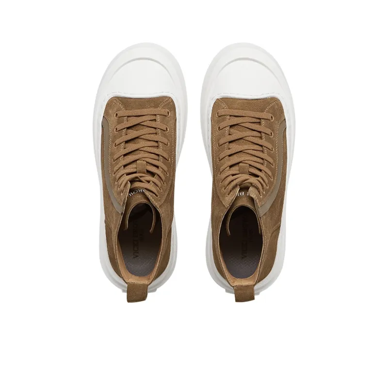 VICKI BROWN Abrasion Resistant Mid Top Canvas Shoes Men's-1