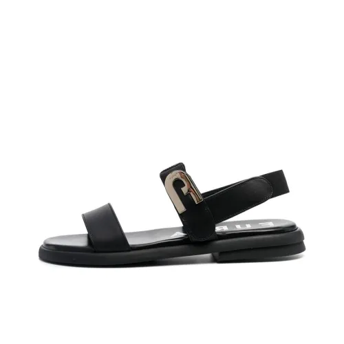 Furla Beach Sandals Women's Black