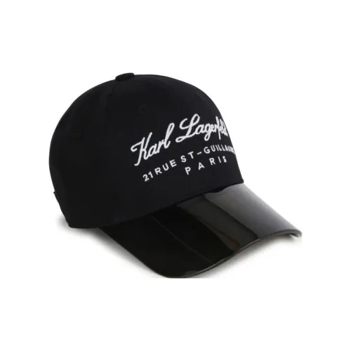 KARL LAGERFELD / Karl Lagerfeld Jeans Hotel Karl Slogan embroidered Cap