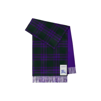 Burberry Knit Scarves Women's Purple