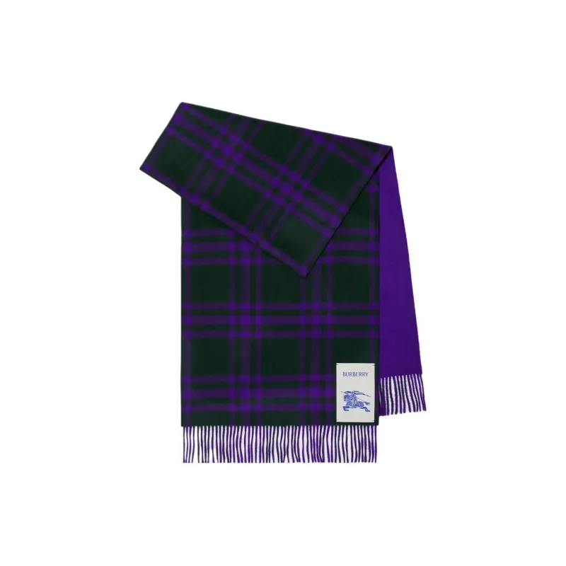 Burberry Knit Scarves Women's Purple-0