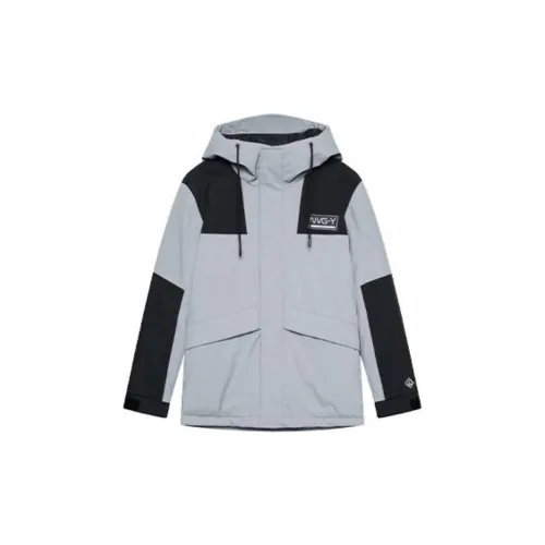 NAVIGARE Down Jackets Unisex Glacier Gray/Black