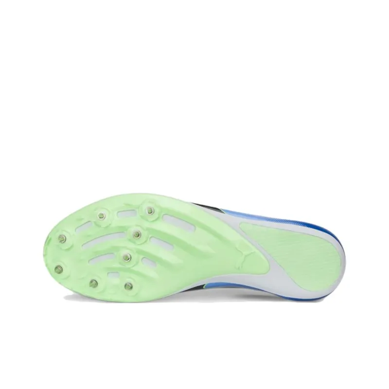 PUMA Evospeed Sprint 14 Cushioning Wear Resistant Low Top Running Shoes Men's Blue Black-4