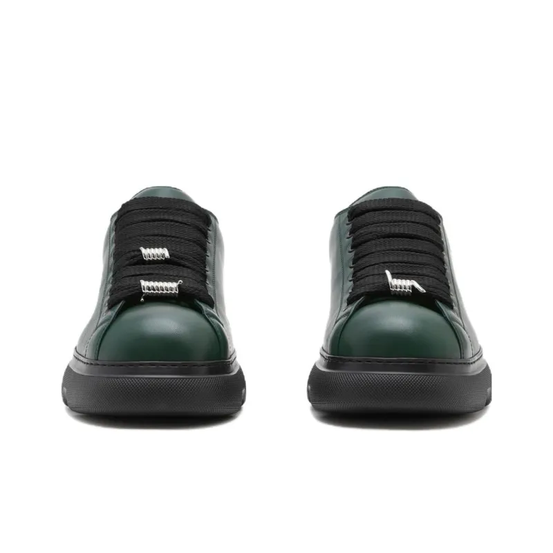 Burberry Low Top Casual Shoes Men's Vine Green-3