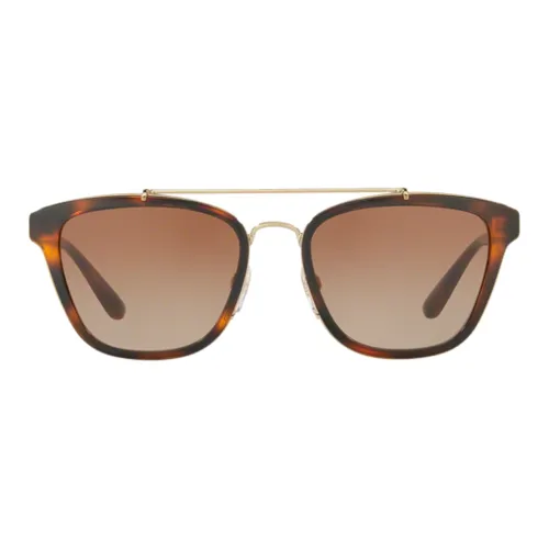 Burberry Plastic Aviator Sunglasses Women's Brown