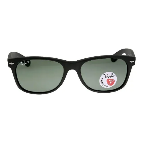RayBan Plastic Rectangular Sunglasses Unisex Tortoiseshell