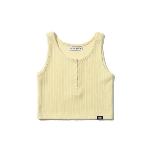 5252 BY O!Oi Tank Tops Women's Lemon