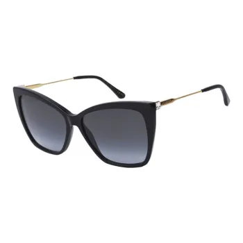 Jimmy Choo Plastic Butterfly Sunglasses Women's Black