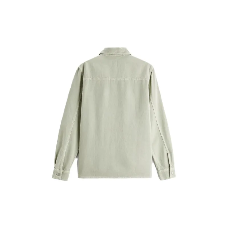 ZARA Denim Jacket Men's Light Green-1
