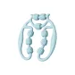 [Leg Slimming Massage]Enhanced 9-Roller/Thigh Circumference Adjustable-Blue