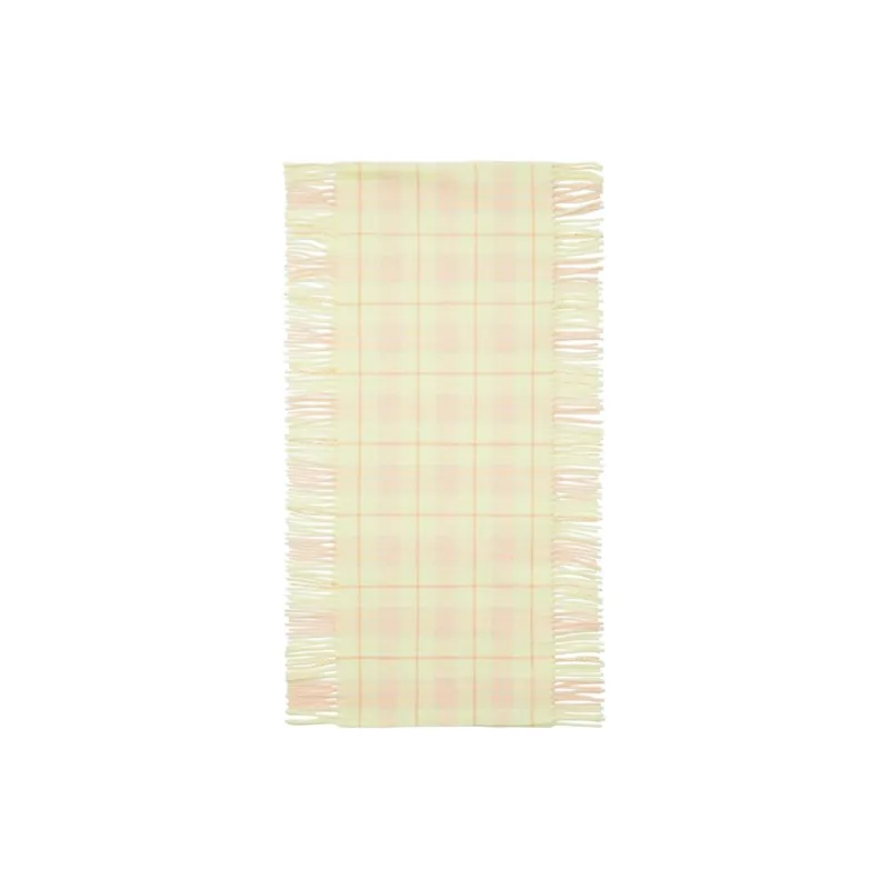 Burberry Check print Cashmere Scarf-1