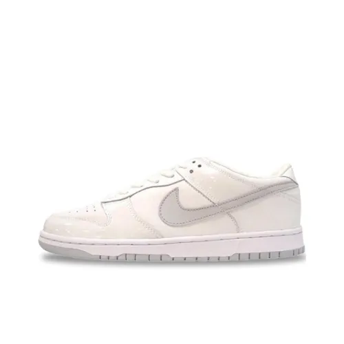 Nike Dunk Skateboard Shoes Unisex Low-Top White Gray