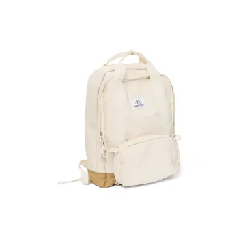 MYEDITION Durable Oxford Multi-Purpose Backpack Student Backpack Small Size Unisex Multicolor