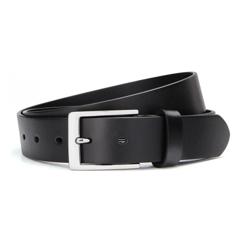 Cows Reign Single Layer Top Grain Cow Leather Belts Unisex 3.4CM-3