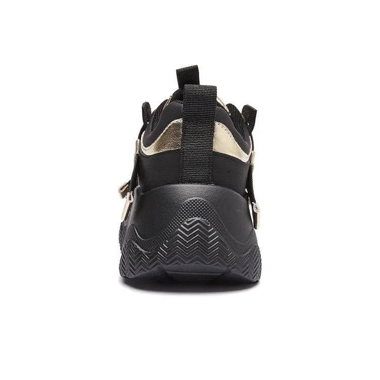 La Chapelle Lightweight Height Increasing Low Top Chunky Sneakers Women's-3