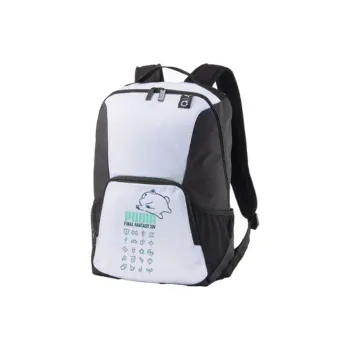 PUMA X FINAL FANTASY XIV Collaboration Polyester Backpack Regular Unisex Black & White