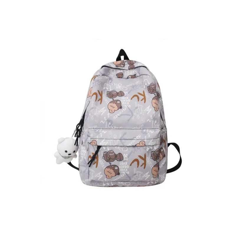 SURELAPTOP Nylon Backpack Regular Unisex Multicolor-9