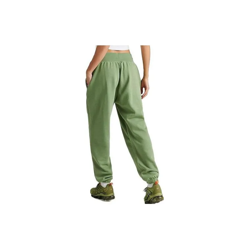 Nike SPORTSWEAR SWOOSH Knitted Sports Pants Women's Green-1
