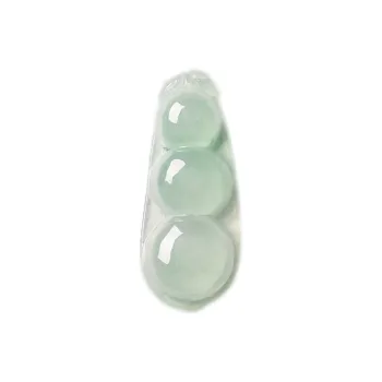 Yubo City Bean Type Jadeite Pendants Unisex