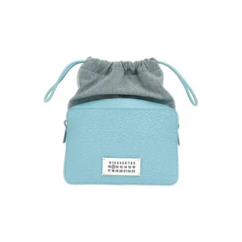 Maison Margiela Panelled Drawstring Shoulder Bag