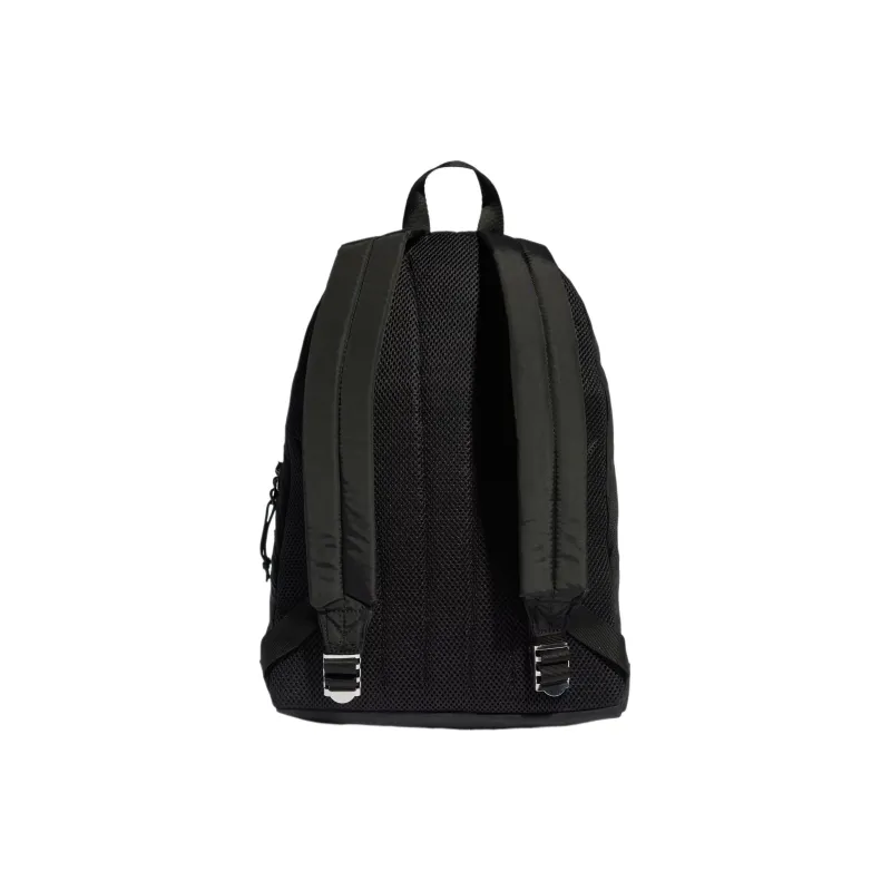Adidas Originals Recycled Polyester Plain Weave Fabric Backpack Regular Unisex Black-2