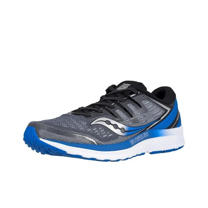 Saucony Guide Iso2 Anti Slip Wear Resistant Low Top Running Shoes Men's Blue-1