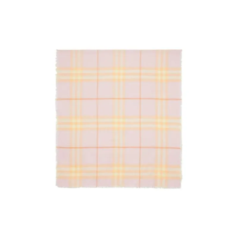 Burberry Knit Scarves Women's Pink-0