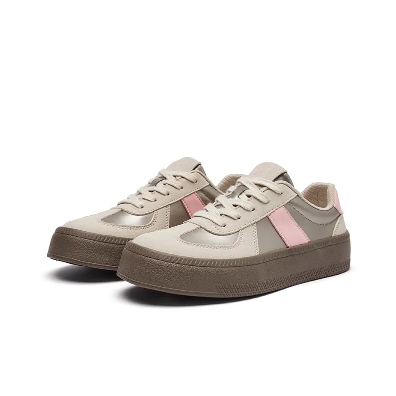 La Chapelle Wear resistant And Lightweight Low Top Skateboard Shoes Women's-20