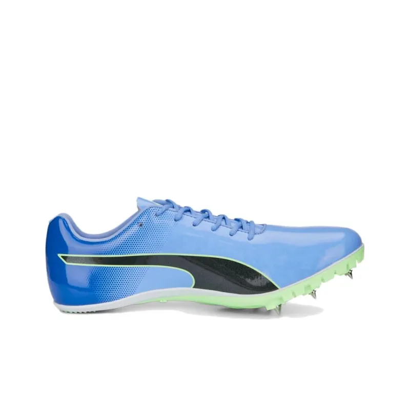 PUMA Evospeed Sprint 14 Cushioning Wear Resistant Low Top Running Shoes Men's Blue Black-1