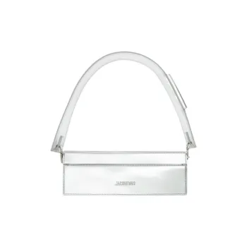 Jacquemus Leather Handbag Shoulder Bag Women's Silver