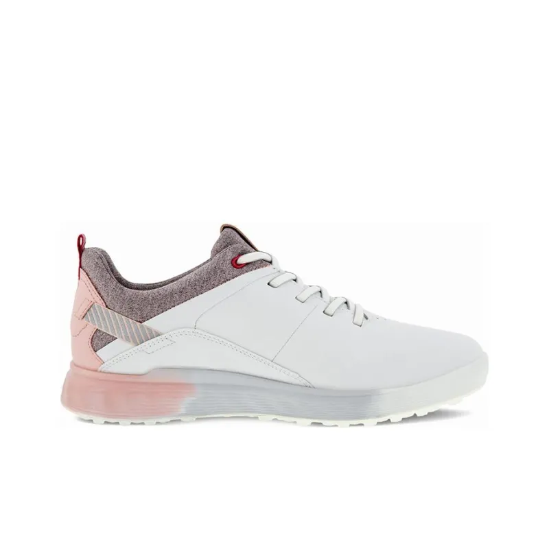 Ecco S three Abrasion Resistant Slip Resistant Low Top Golf Shoes Women's White-1