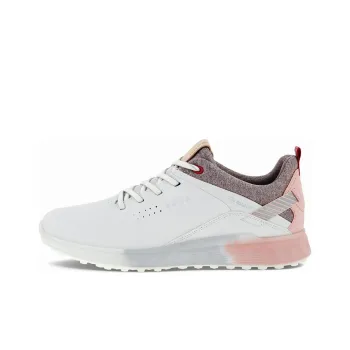 Ecco S three Abrasion Resistant Slip Resistant Low Top Golf Shoes Women's White