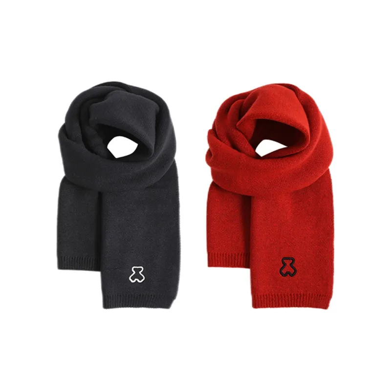 FREE RABBITⅡ Plush Yarn Scarf Unisex-9