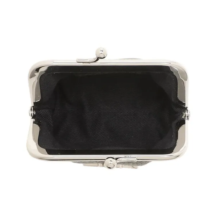 Vivienne Westwood Grain Leather Coin Purse Mini Women's Green-4