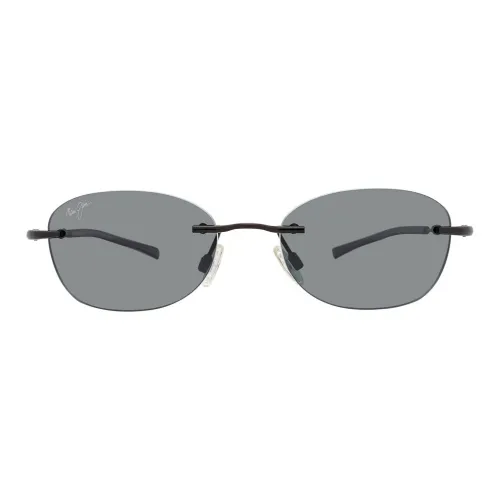 Maui Jim Oval Sunglasses Unisex Black