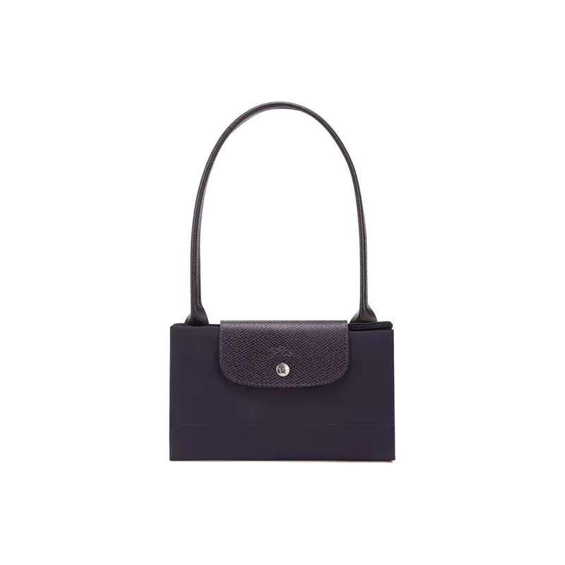 LONGCHAMP Fabric Dumpling Bag Handbag Shoulder Bag Women's Purple-5