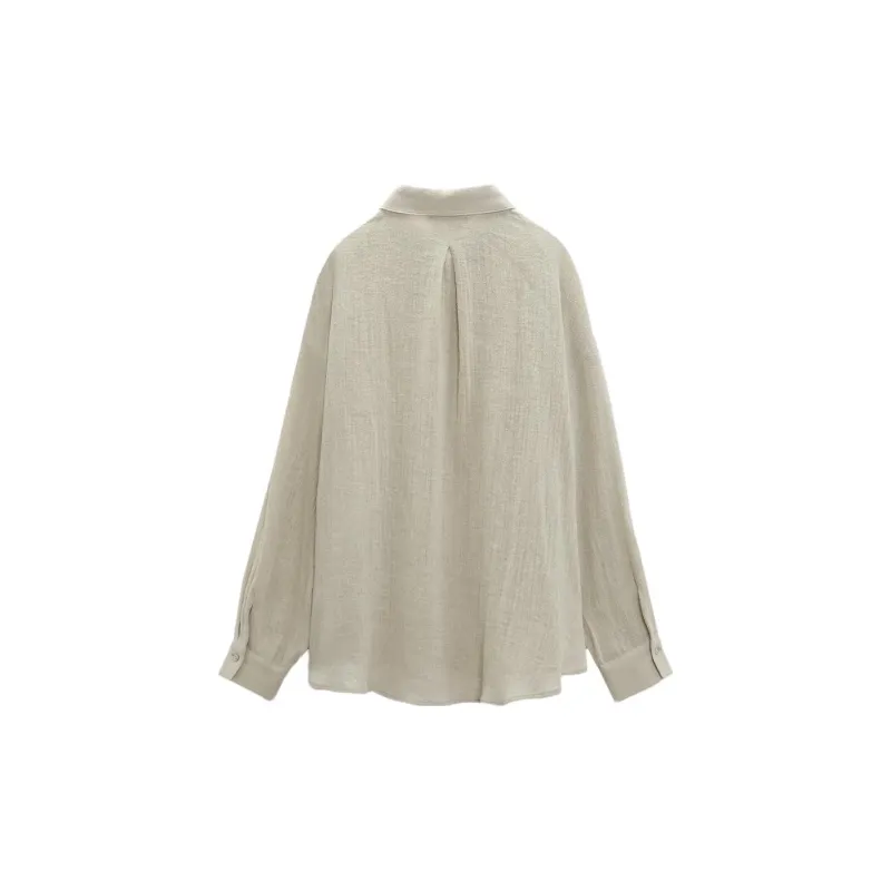ZARA Shirts Women's Light Green-1