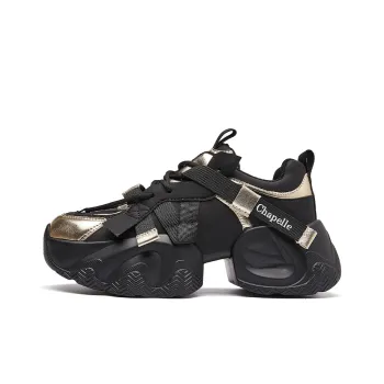La Chapelle Lightweight Height Increasing Low Top Chunky Sneakers Women's