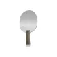 900g Stainless Steel Long Handle Shakehand Grip+Overgrip (No Racket Cover)