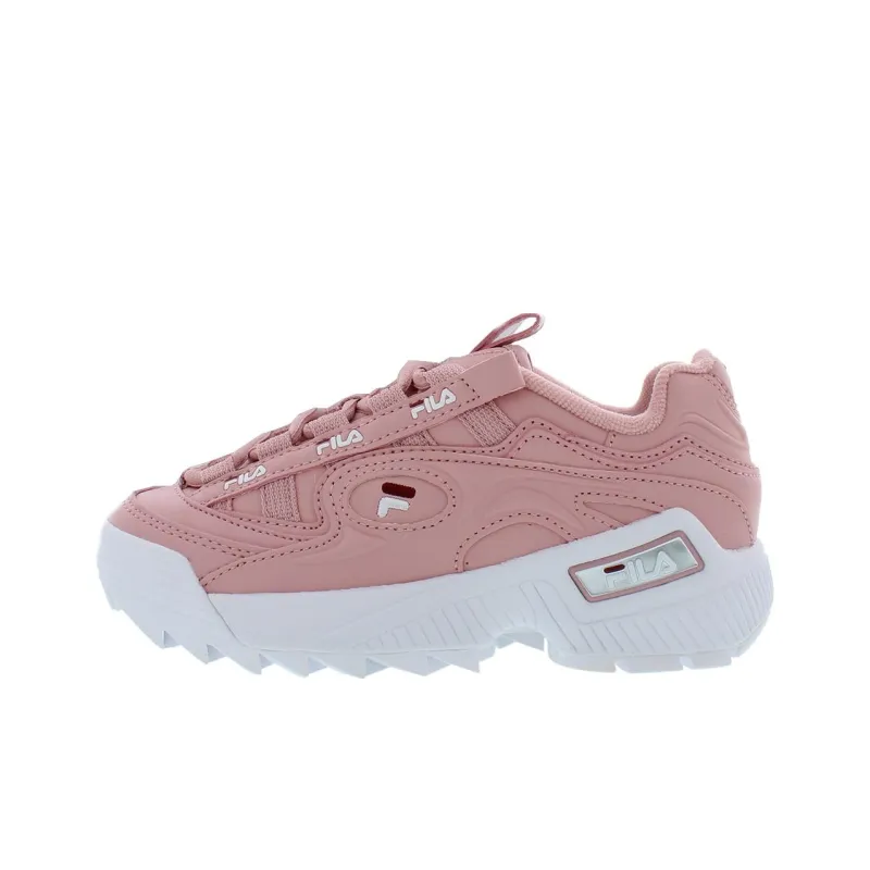 FILA D Formation Cushioned Slip Resistant Low Top Running Shoes Women's Pink-0