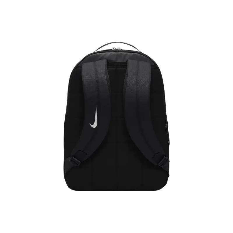 Nike Polyester Backpack Men's Black & Metallic Silver-2