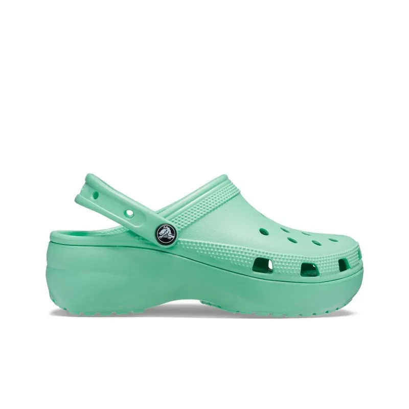Crocs Classic Platform Clog Jade Stone Women's-1