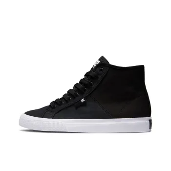 DC Shoes Manual Classic Suede Abrasion-Resistant Slip-Resistant High-Top Skateboard Shoes Unisex