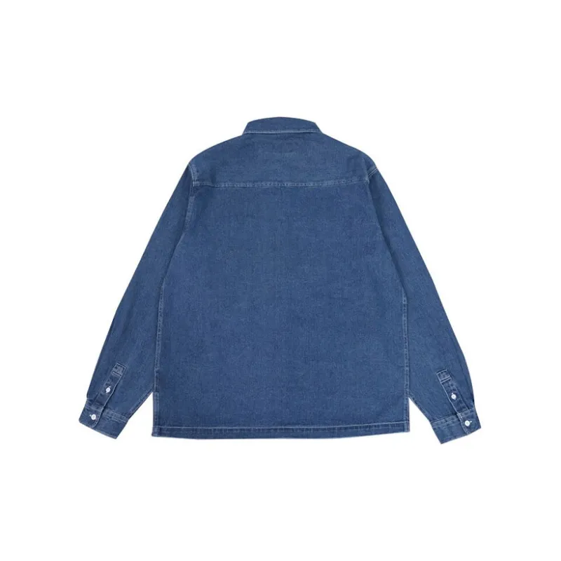 Converse FW23 Denim Jacket Men's Blue-1