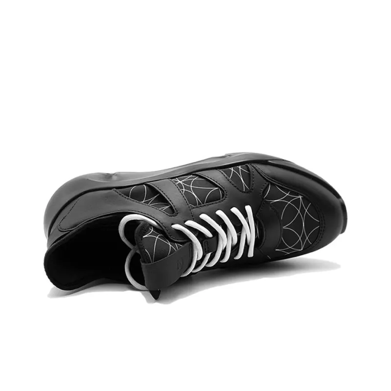 Ecco Tide Fun Cushioning Slip Resistant Mid Top Chunky Sneakers Women's Black-2